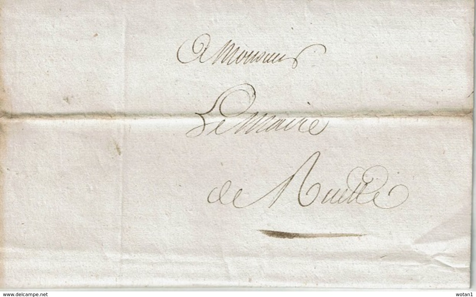 Précurseur De NEUFCHATEAU Du 21 Février 1823 à RUETTE (concerne Achat D'un Cloitre) - 1815-1830 (Hollandse Tijd)