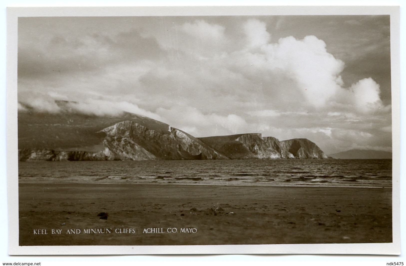 IRELAND : ACHILL ISLAND - KEEL BAY AND MINAUN CLIFFS - Mayo