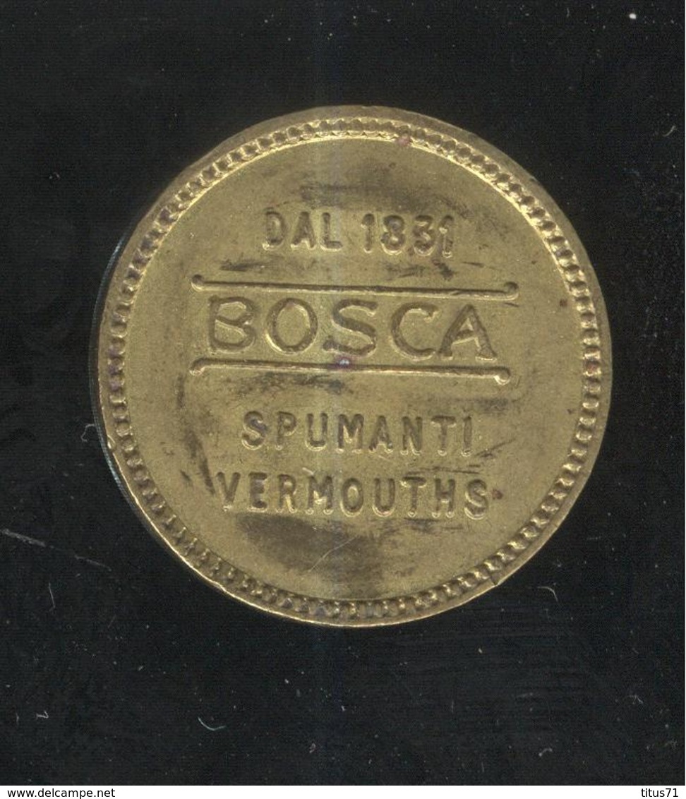 Jeton Cav. Del Lavoro Luigi Bosca - Dal 1831 - Bosca - Spumanti Vermouths - Professionnels/De Société