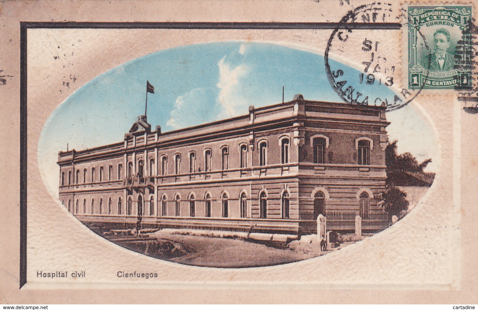 CUBA - Cienfuegos - Hospital Civil - 1913 - Cuba