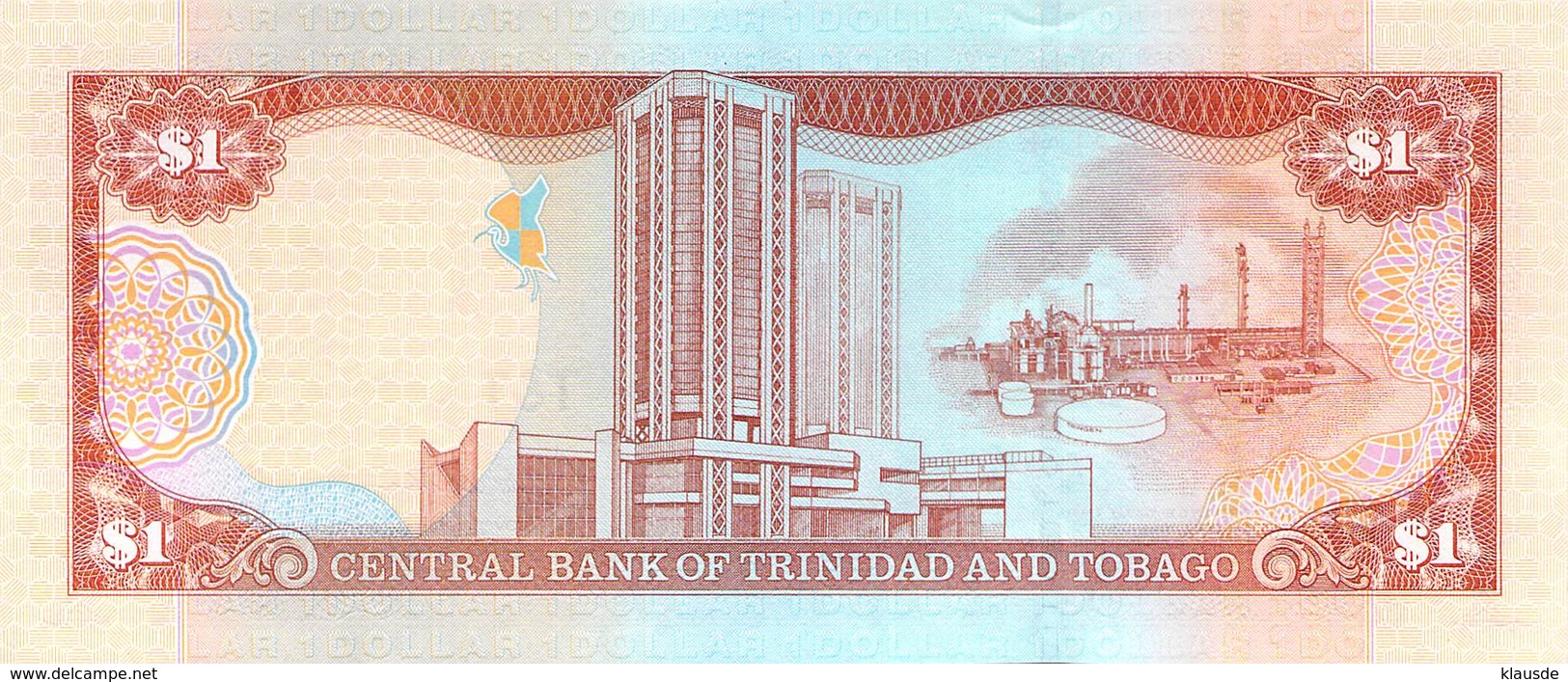 One Dollar Trinidad And Tobago 2002 UNC - Trindad & Tobago