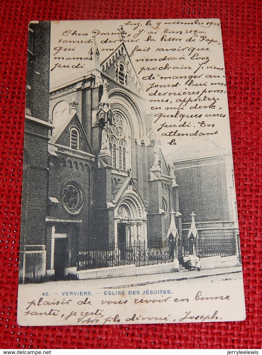 VERVIERS  -  Eglise  Des Jésuites - Verviers