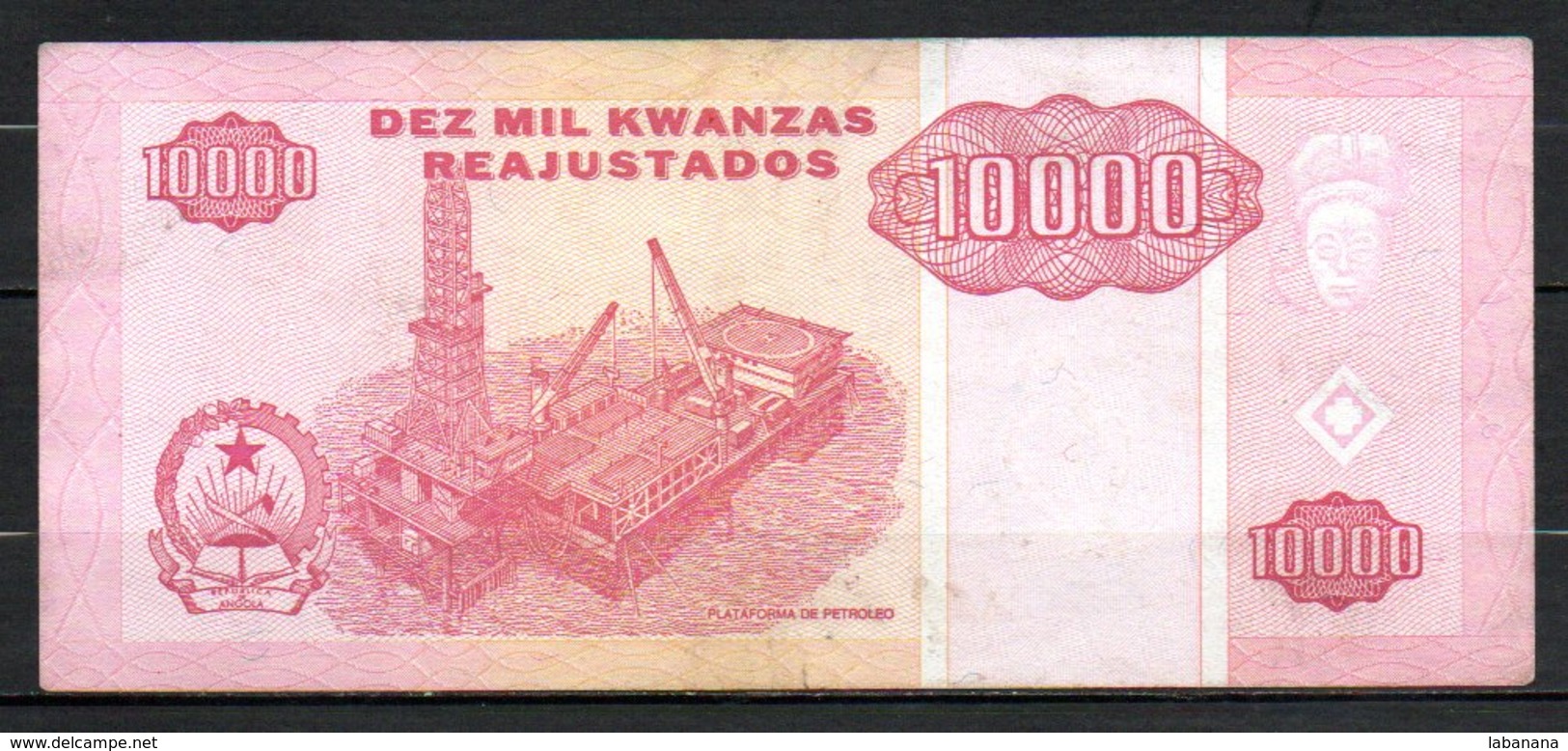 624-Angola Billet De 10 000 Kwanzas Reajustados 1995 NI029 - Angola