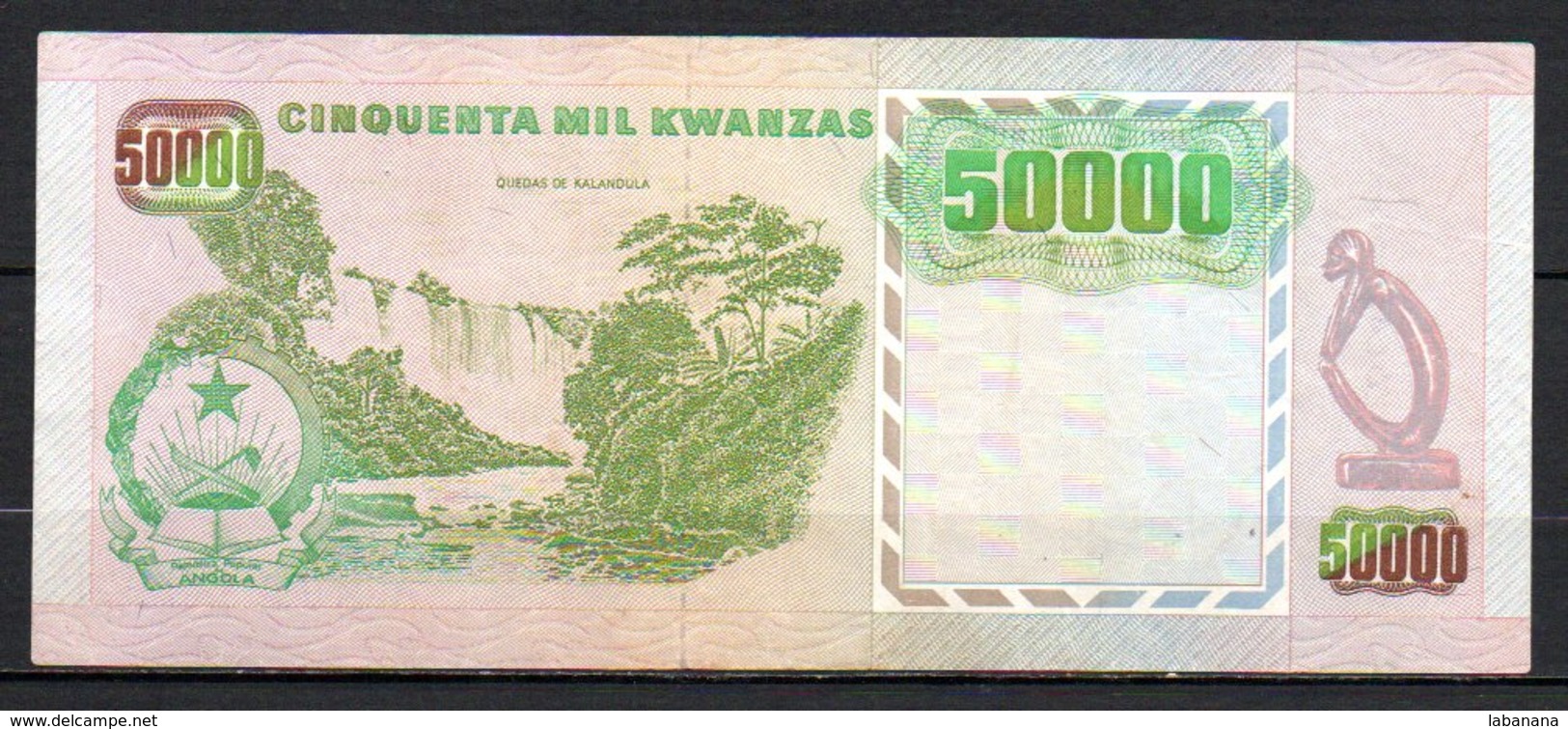 624-Angola Billet De 50 000 Kwanzas 1991 GC090 - Angola