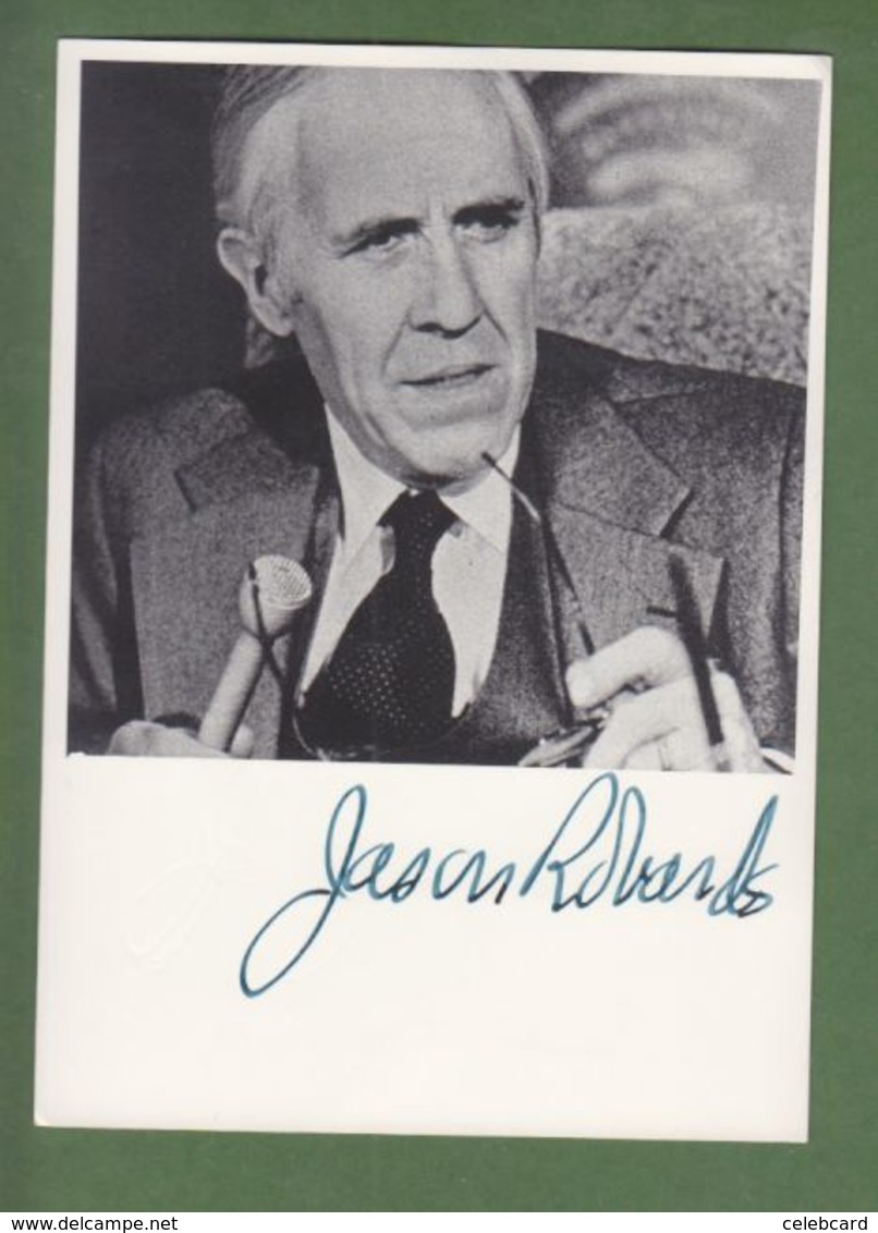 JASON ROBARDS  AUTOGRAPHE / AUTOGRAMM  In Person Signed Photo 10x15 Cm - Sonstige & Ohne Zuordnung