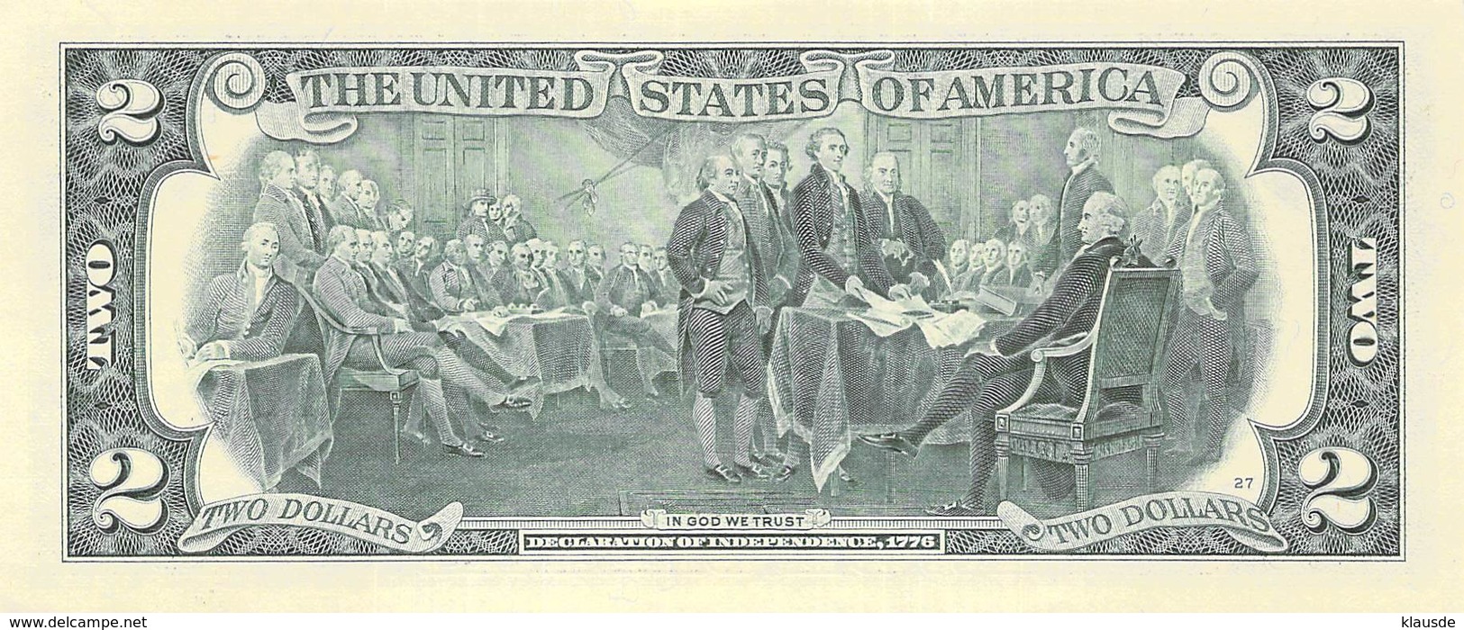 Two Dollar USA UNC (I) - Federal Reserve (1928-...)