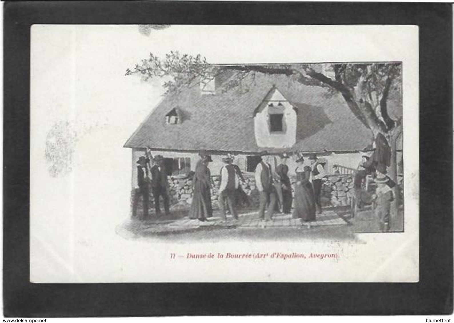 CPA Aveyron 12 Espalion Danse Non Circulé - Espalion