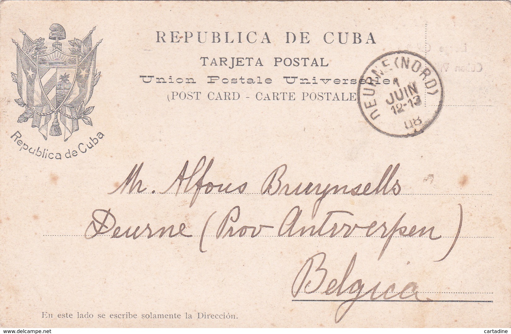 CUBA - Recuerdo De Habana - Borgo Cubano / Cuban Village  - 1908 - Cuba