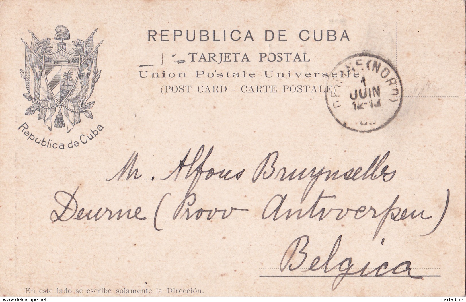 CUBA - Habana - Interior De La Catedral / Interior Of The Cathedral  - 1908 - Cuba