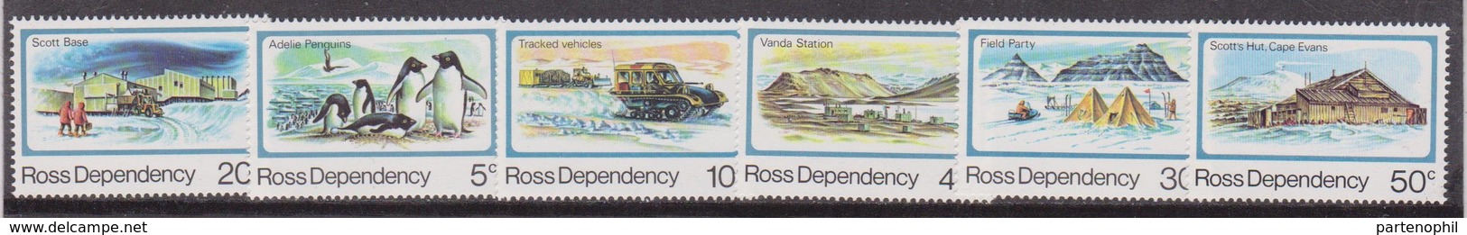 Ross Dependency - New Zealand - 1982 : Ordinaria 6 Val. - MNH ** - Ungebraucht