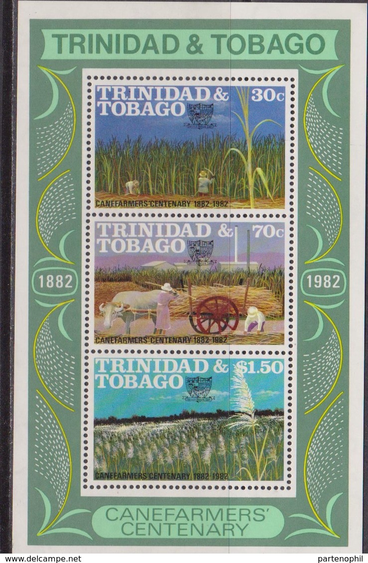 Trinidad & Tobago - Farm Agricolture Agricoltura Set MNH - Agriculture