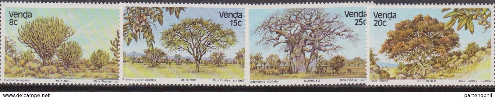 Venda Flore Alberi Tree Set MNH - Alberi