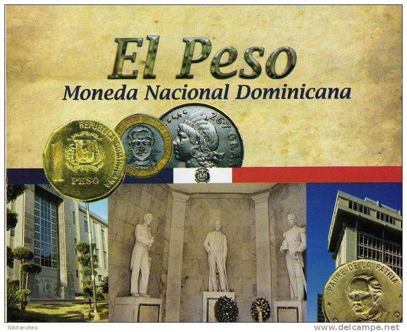 DOMINICAN REPUBLIC 2008 Coin Set Pesos - Dominicana