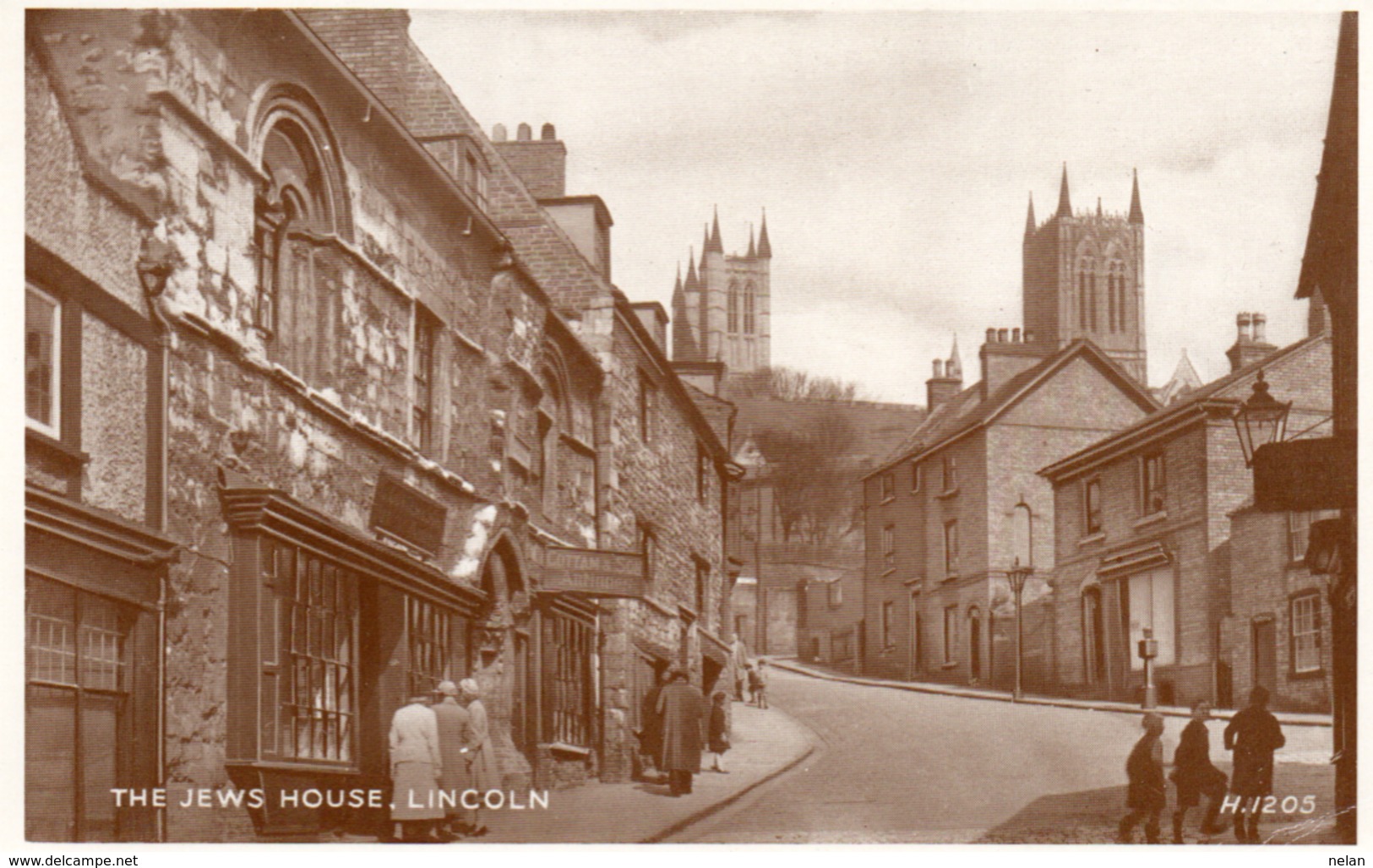 THE JEWS HOUSE-LINCOLN-REAL PHOTO-NON VIAGGIATA - Lincoln