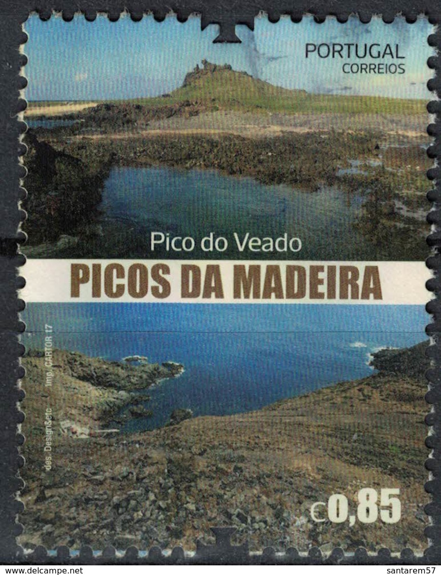 Portugal 2017 Oblitéré Used Pico Do Veado Madeira Madère SU - Madeira