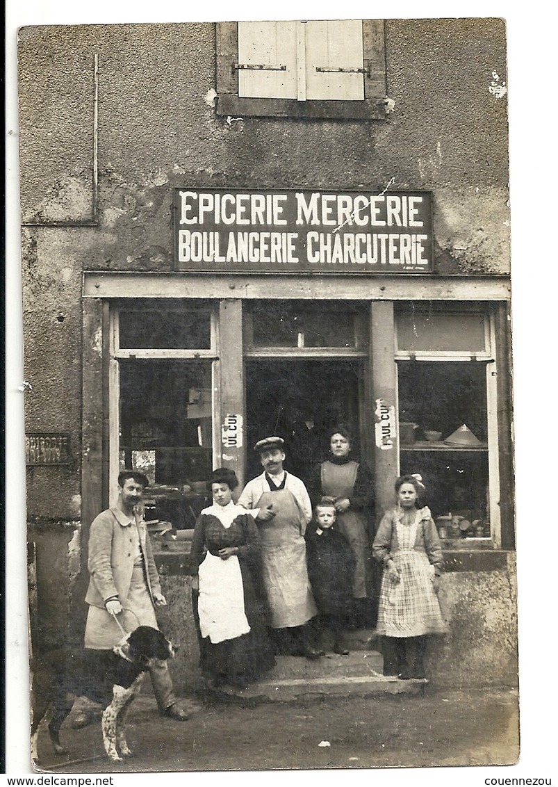 N 1345  EPICERIE MERCERIE VOSGES LOCALISATION INCONNUE  PROBABLE SECTEUR DARNIEULES - Autres & Non Classés