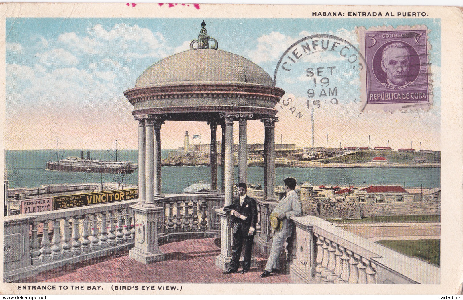 CUBA - Habana - Entrada Al Puerto  - 1920 - Cuba
