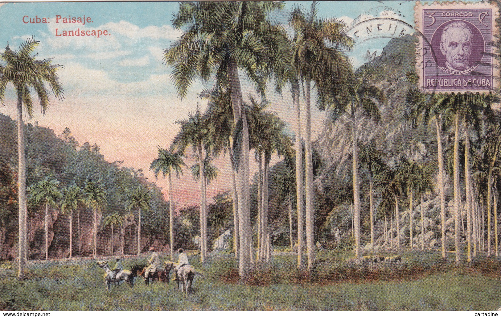 CUBA - Paisaje - Landscape  - 1919 - Cuba