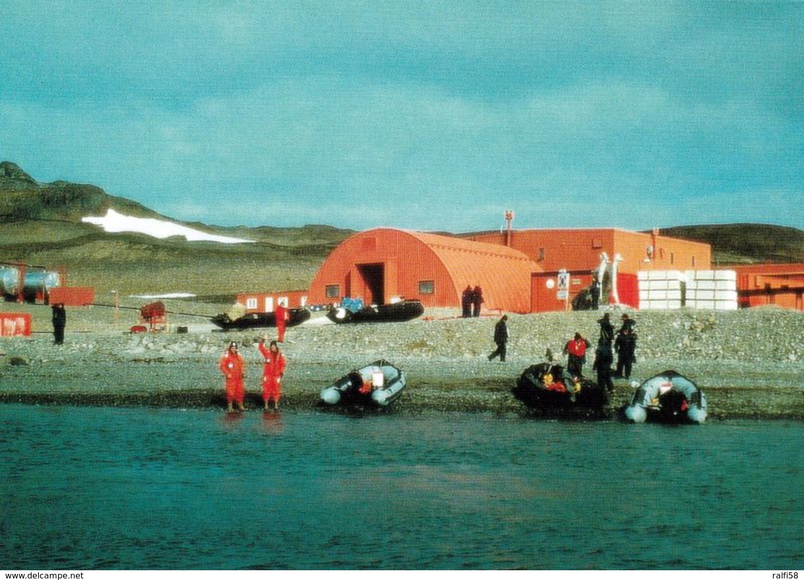 6 AK Antarctica Antarktis * Forschungsstationen, Inseln (King George, Penguin, Greenwich) Und Landschaften * - Sonstige & Ohne Zuordnung