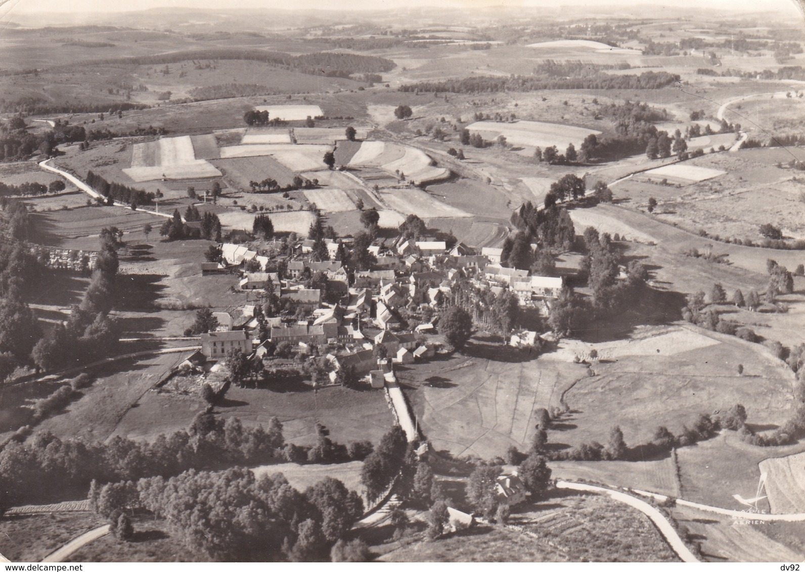 CORREZE SAINT MERD LES OUSSINES VUE PANORAMIQUE EN AVION AU DESSUS DE - Autres & Non Classés