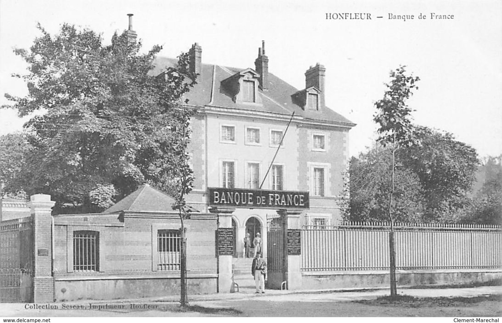 BANQUE DE FRANCE - HONFLEUR : Banque De France - Tres Bon Etat - Banks