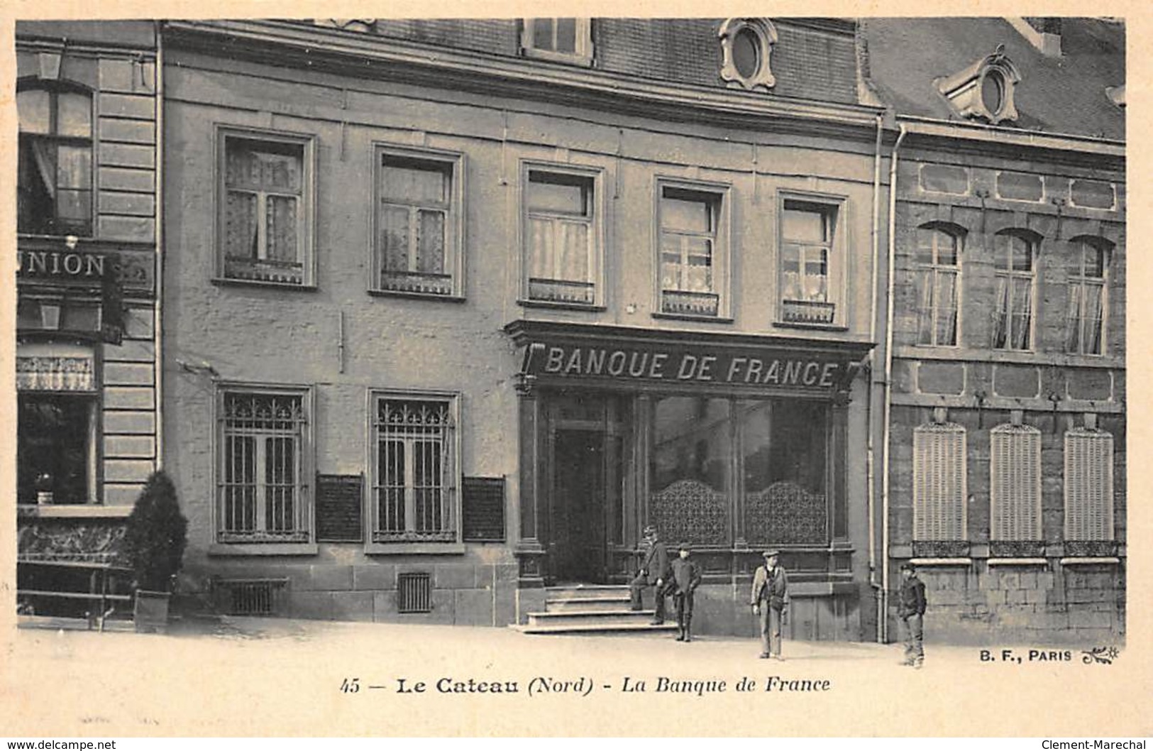 BANQUE DE FRANCE - LE CATEAU : La Banque De France - Tres Bon Etat - Banques