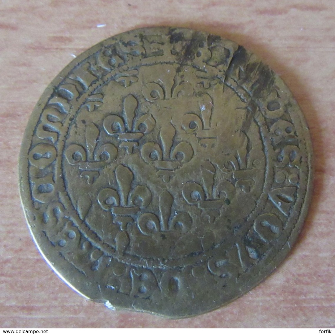 Jeton De Nuremberg Pour Le Dauphiné - GETTES ENTENDES AV COMPTE A - Laiton - TBE - Diam. 30 Mm - Royal / Of Nobility