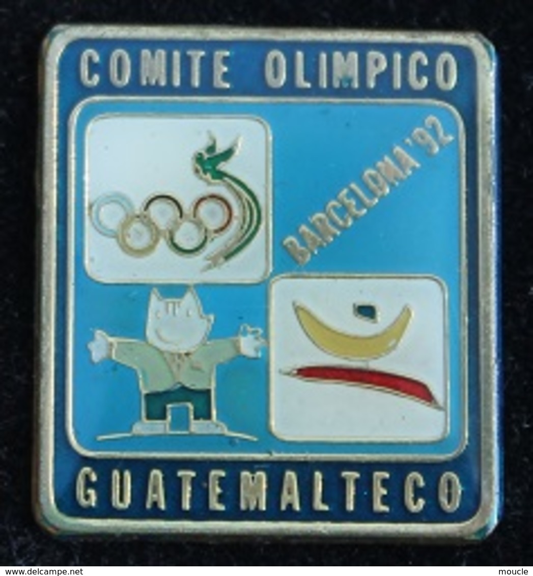 JEUX OLYMPIQUES - BARCELONA ' 92 - COMITE OLIMPICO GUATEMALTECO - COMITE OLYMPIQUE DU GUATEMALA  -       (21) - Olympische Spelen