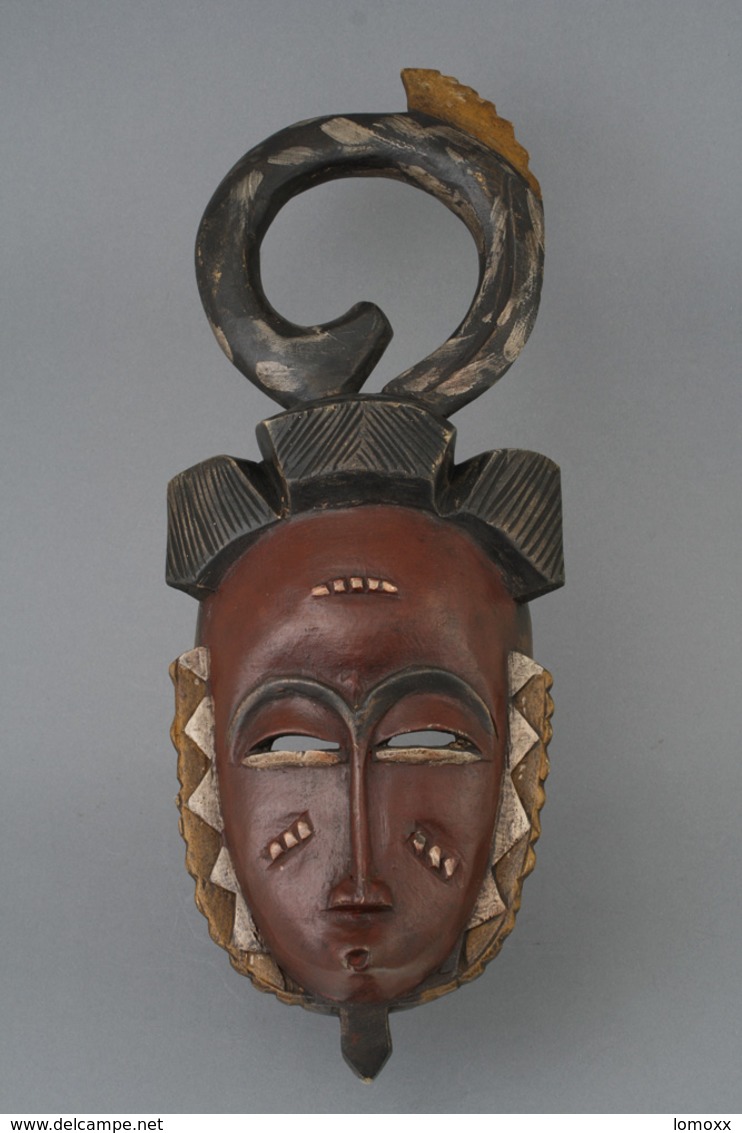 Baule Dance Face Mask, Côte D'Ivoire / Ivory Coast, Baule Tribe - Afrikanische Kunst