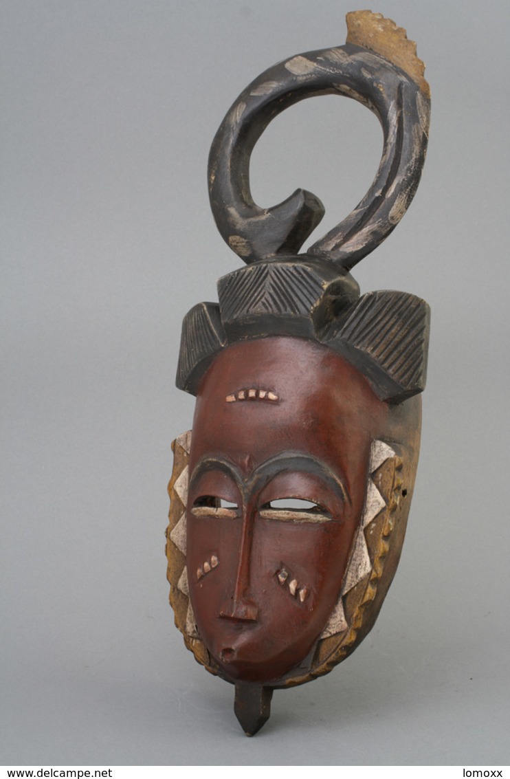 Baule Dance Face Mask, Côte D'Ivoire / Ivory Coast, Baule Tribe - Afrikanische Kunst