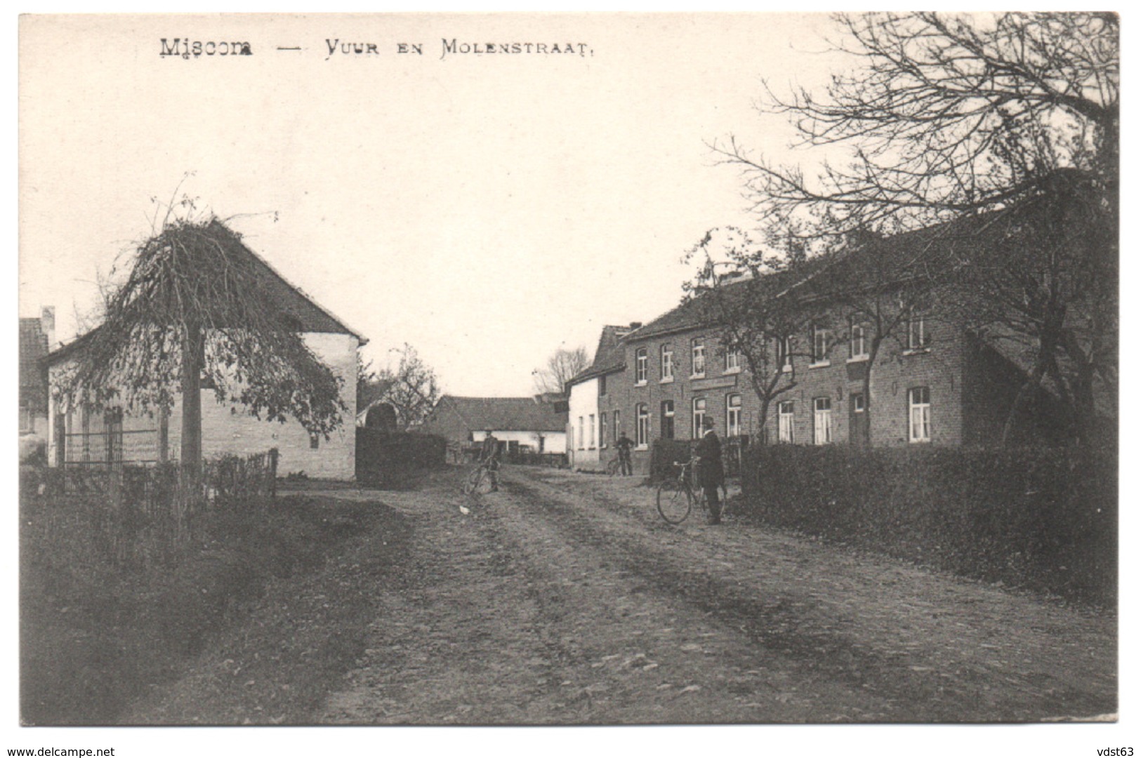 MISKOM Kortenaken VUUR EN MOLENSTRAAT Anime Fietsers - Uitg. Em. Couwenbergh - Kersbeek Miscom - Kortenaken