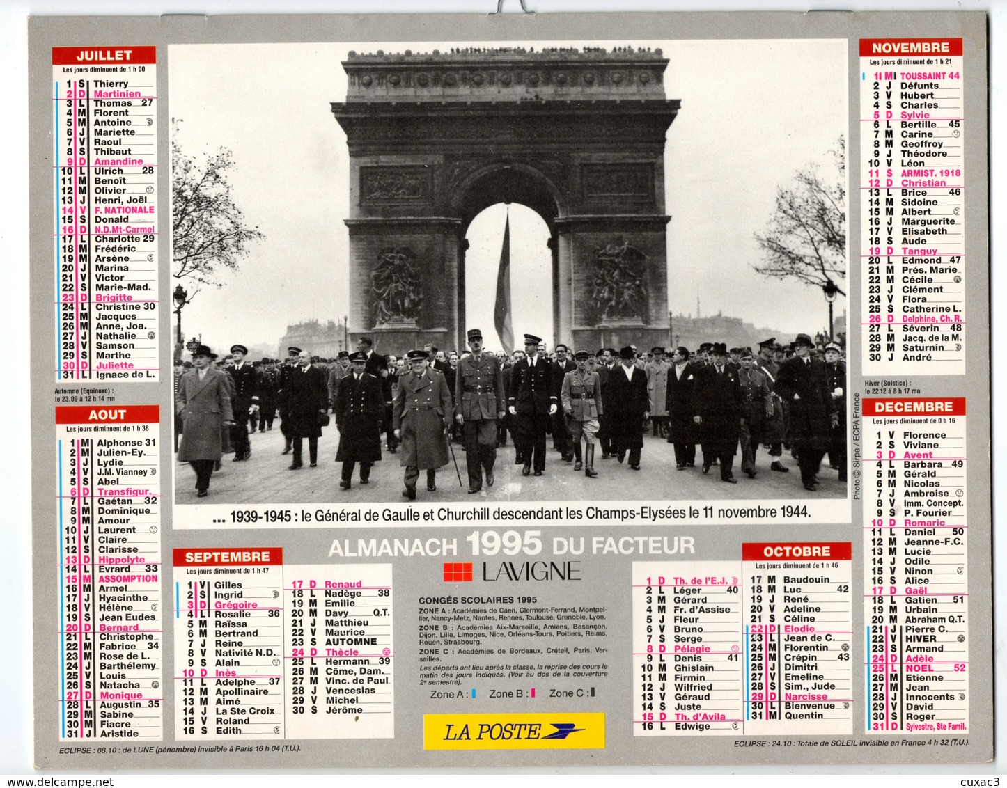 IL Y A 50 ANS 1939/1945 -générale DE GAULLE - Grossformat : ...-1900