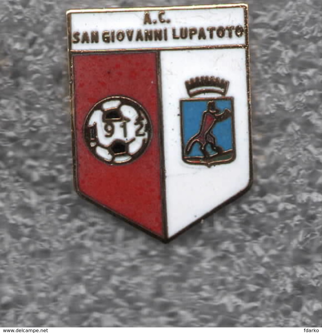 AC San Giovanni Lupatoto Verona Calcio Distintivi FootBall Sport Pins - Calcio