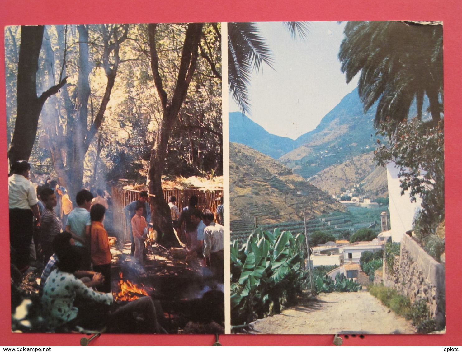 Espagne - Canaries - Gomera - Hermigua - Scans Recto-verso - Gomera