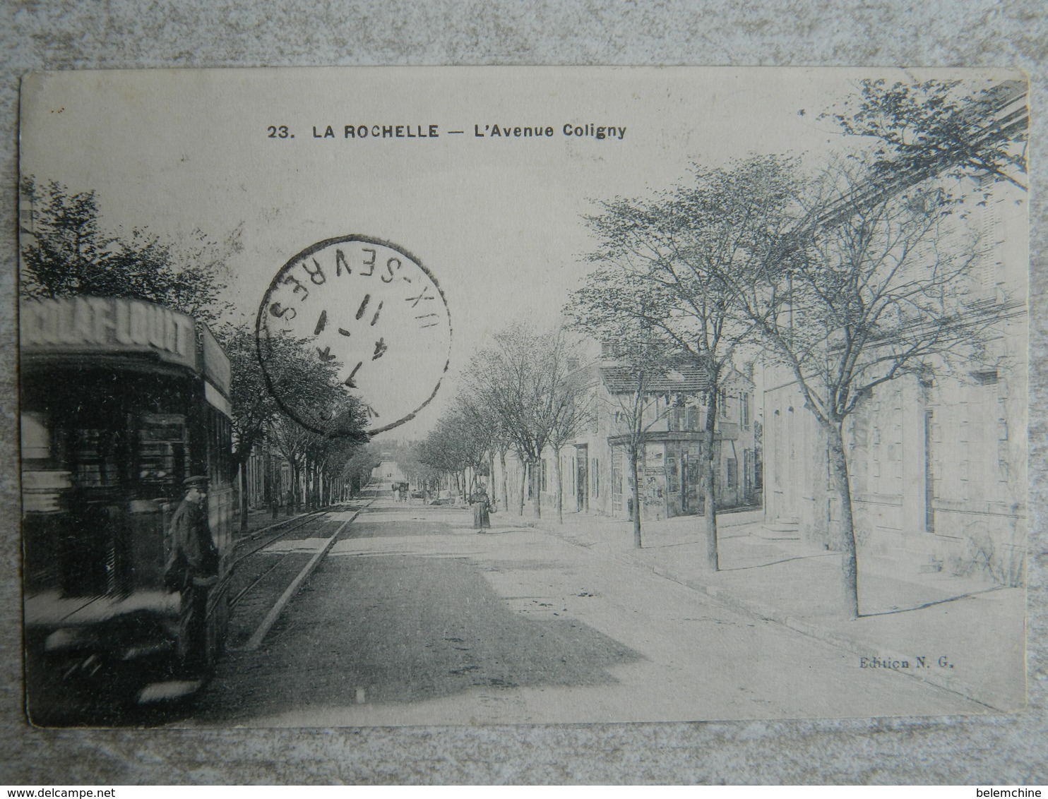 LA ROCHELLE                  L'AVENUE COLIGNY - La Rochelle