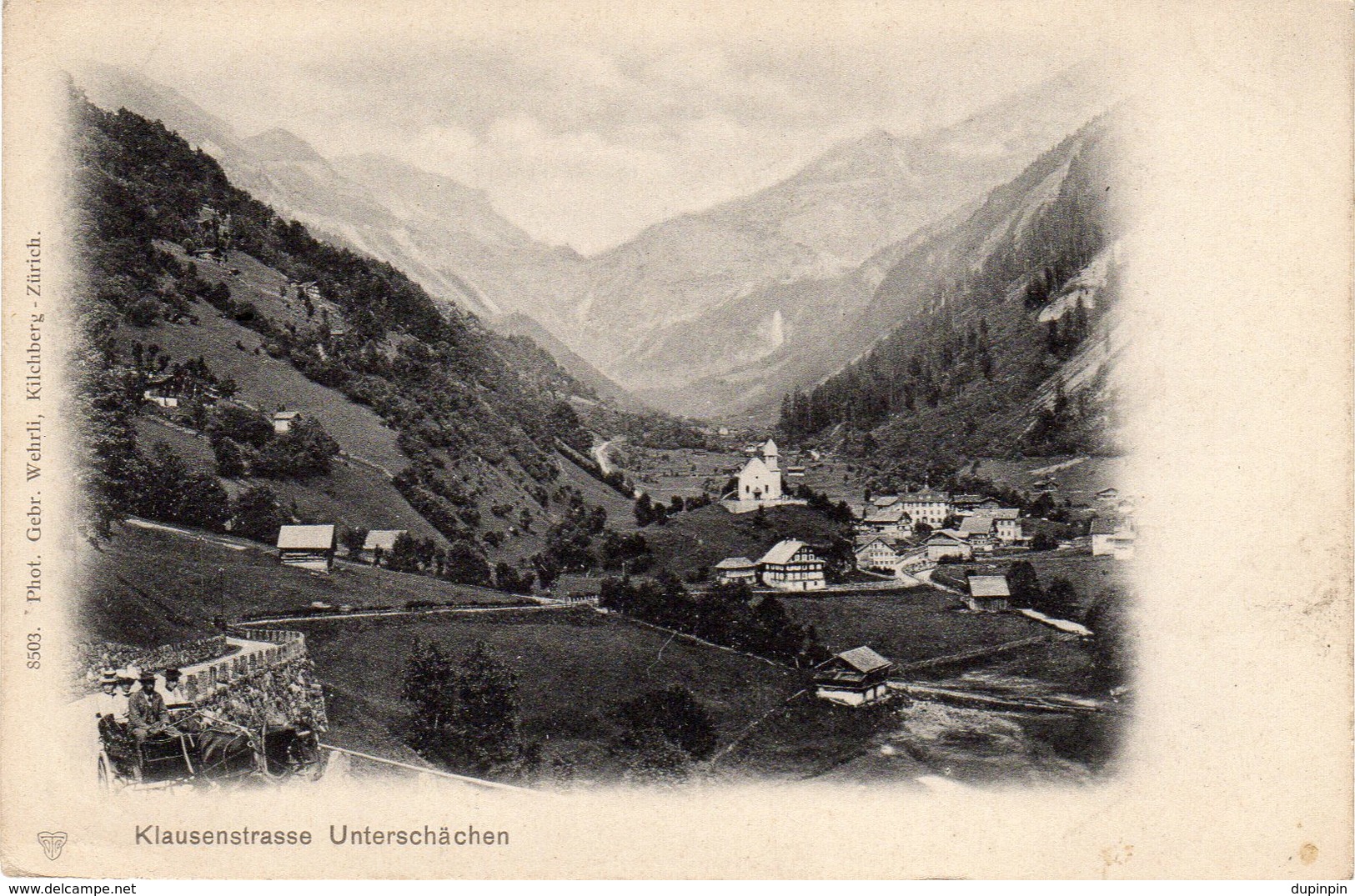 Klausenstrasse Unterschächen - Unterschächen