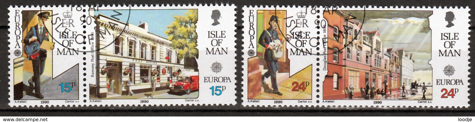 Man (Island)  Europa Cept 1990 Gestempeld Fine Used - 1990