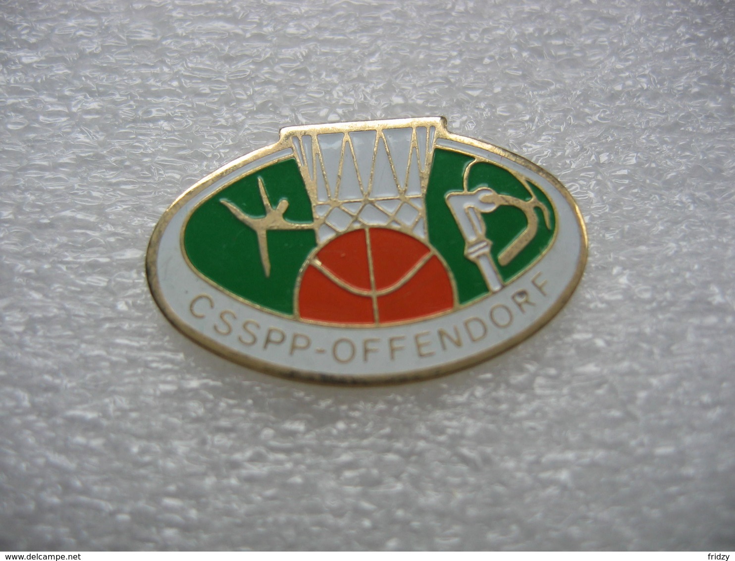 Pin's Du Club De Basket De La Commune De OFFENDORF. (CSSPP) - Basketball