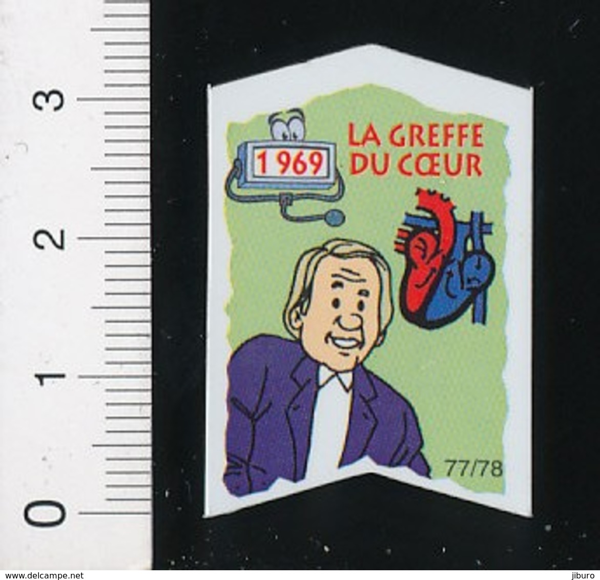 Magnet Le Gaulois 77/78 (Les Découvreurs) La Greffe Du Coeur 01-mag1 - Magnets