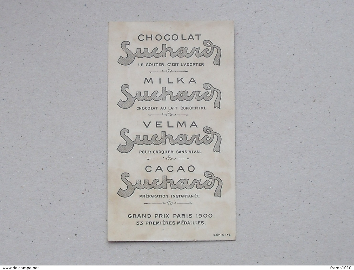 CHROMO Chocolat SUCHARD: "La Patrouille" CHANSON MILITAIRE Série 146 (N°2) - Partition Musique Militaria Soldat - Suchard