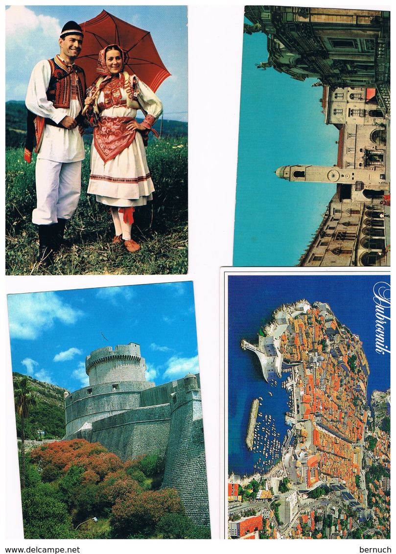 Lot De 7 Cpm CROATIE - 5 - 99 Cartes