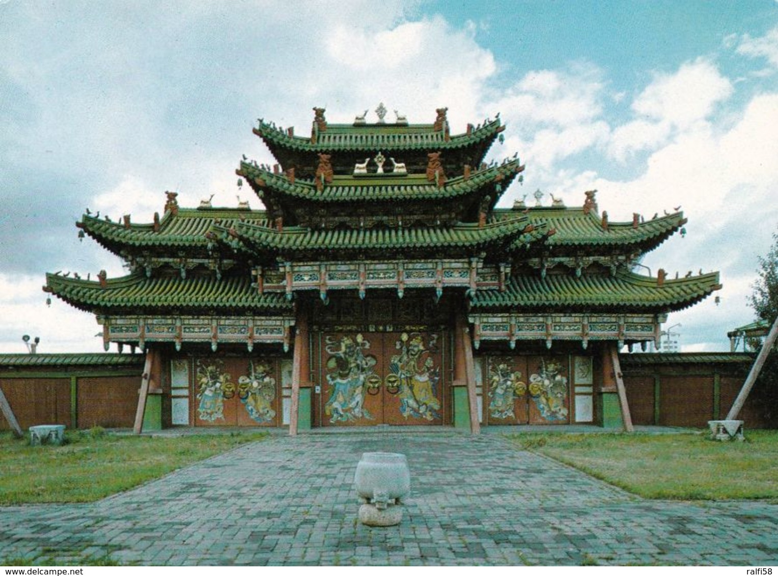 1 AK Mongolei Mongolia * Der Palast Des Bogd Khan In Ulaanbaatar Hauptstadt Der Mongolei * - Mongolei