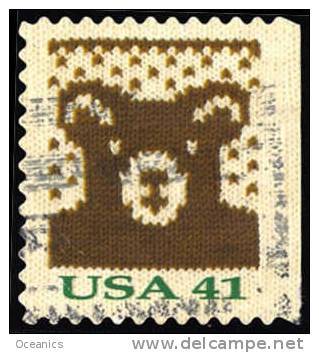 Etats-Unis / United States (Scott No.4214 - Noël / 2007 / Christmas) (o) P3 [Perf 11.25 X 11] - Used Stamps