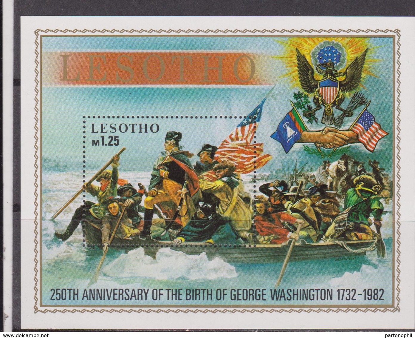 Lesotho 1982 George Washington Set MNH - George Washington