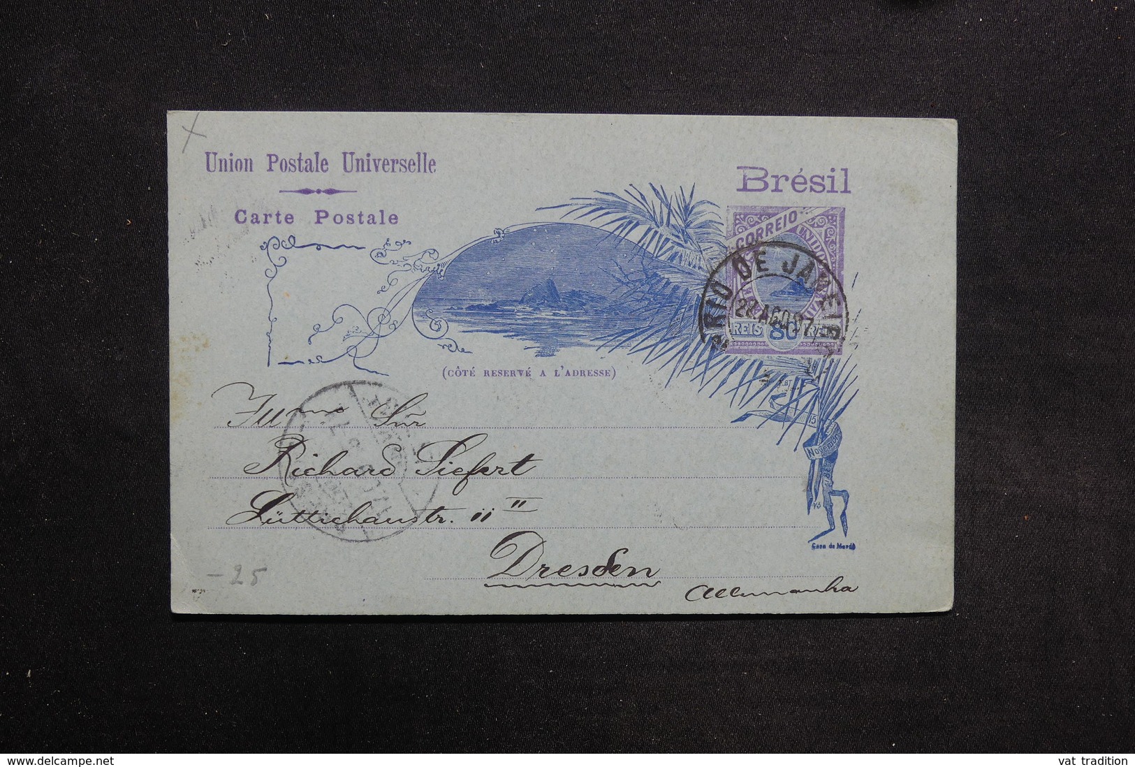 BRÉSIL - Entier Postal De Rio De Janeiro Pour L 'Allemagne En 1894 - L 31502 - Entiers Postaux