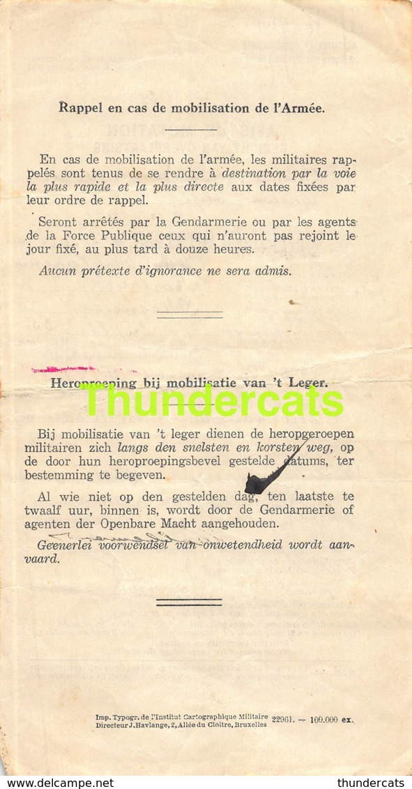 3 X AVIS DE MUTATION BERICHT VAN OVERPLAATSING 1927 VANDEVOORDE ODILON WEVELGHEM KORTRIJK MEENEN THEUNIS - Documents