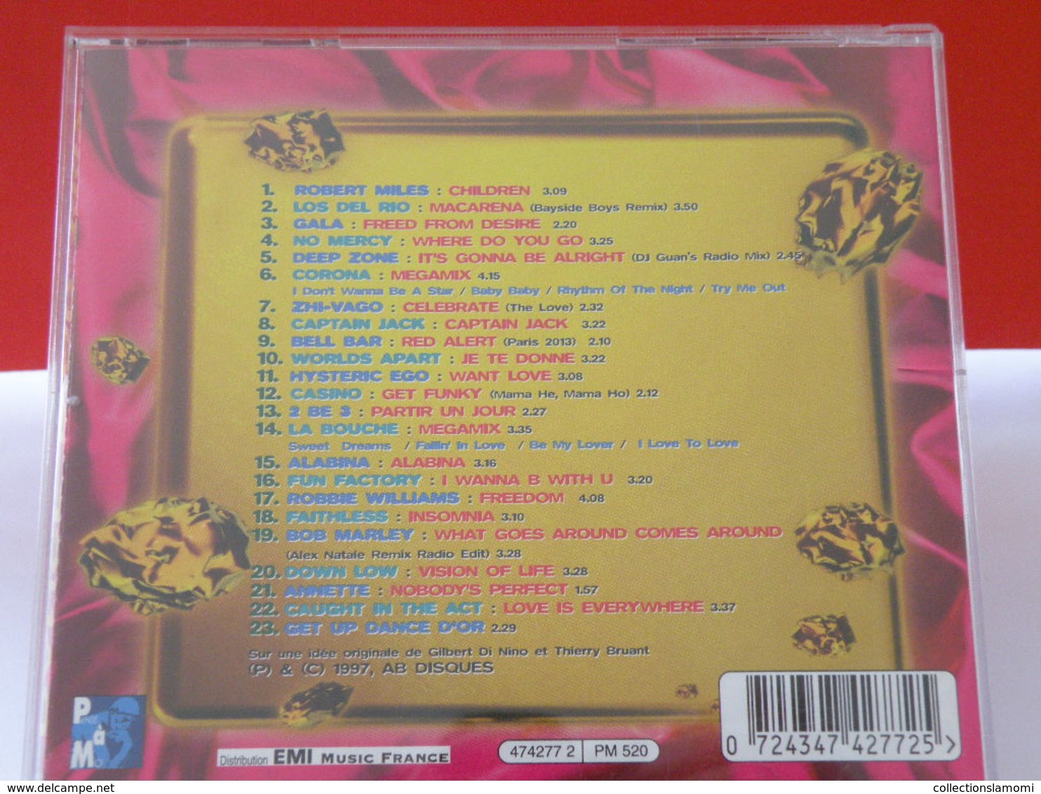 Dance D'Or 97 - Midem 97- (Titres Sur Photos) - CD - Compilations