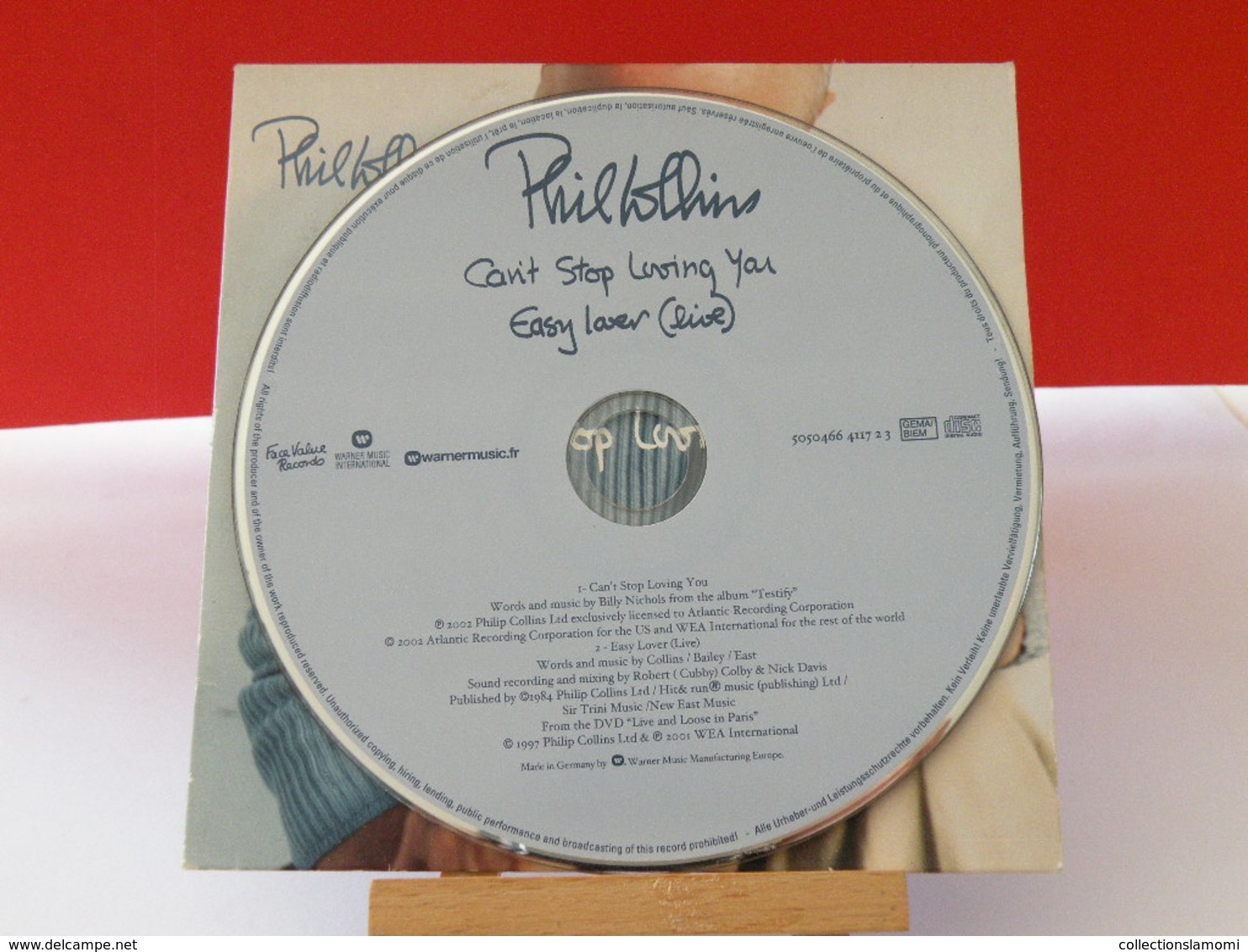 Phil Collins 1997 - (Titres Sur Photos) - CD 2 Titres - Collectors