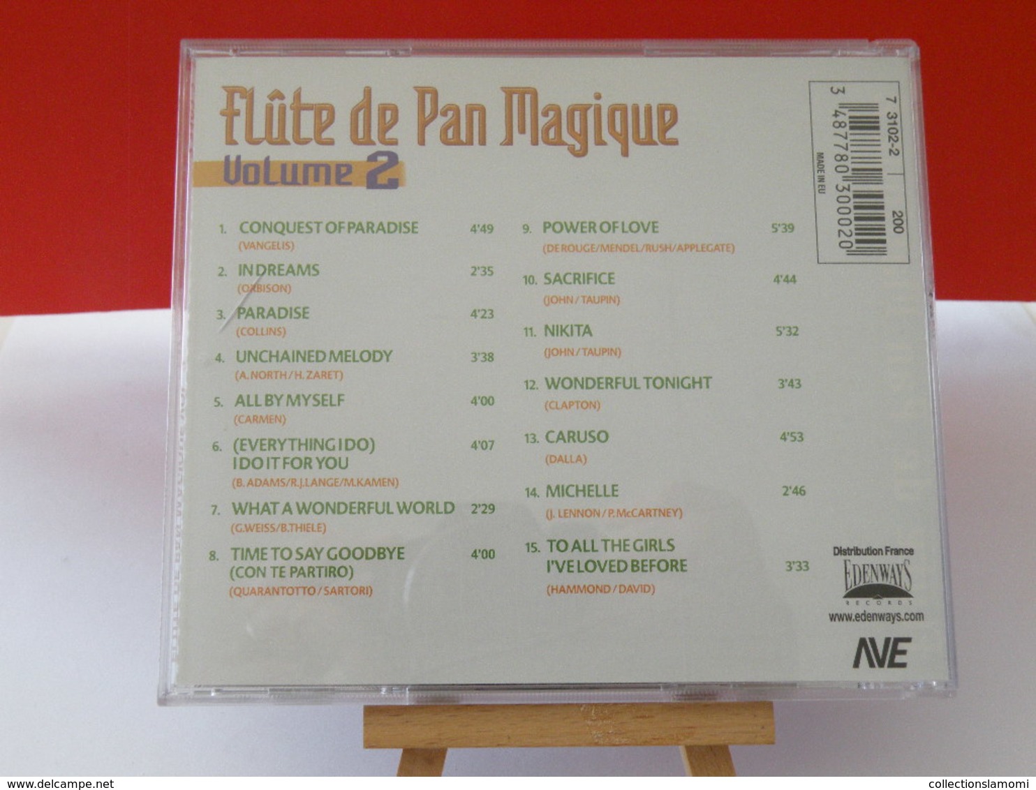 Flûte De Pan Magique - (Titres Sur Photos) - CD 15 Titres - Wereldmuziek