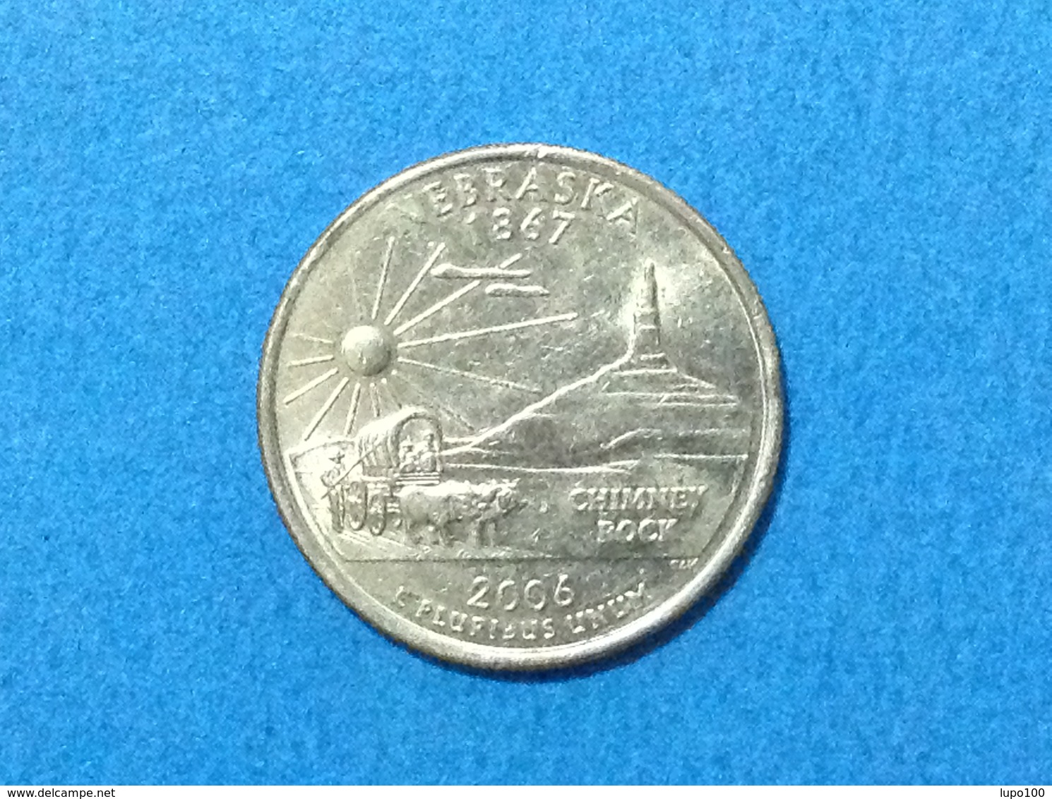 UNITED STATES OF AMERICA USA QUARTER DOLLAR 2006 D NEBRASKA - 1999-2009: State Quarters